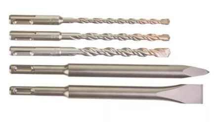 Starter KIT SDS+ dia 6.8.10mm x 160 + 1 burin + 1 pic